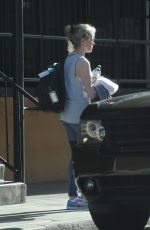 KIM BASINGER Leaves a Gym in Los Angeles