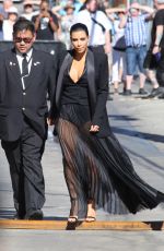 KIM KARDASHIAN Arrives at Jimmy Kimmel Live in Hollywood 04/30/2015