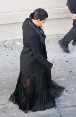 KIM KARDASHIAN Arrives at Jimmy Kimmel Live in Hollywood 04/30/2015