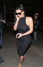 KIM KARDASHIAN Arrives at LAX Airport from Brazil