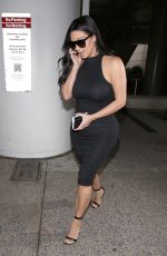 KIM KARDASHIAN Arrives at LAX Airport from Brazil