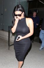 KIM KARDASHIAN Arrives at LAX Airport from Brazil
