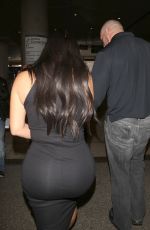 KIM KARDASHIAN Arrives at LAX Airport from Brazil