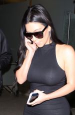 KIM KARDASHIAN Arrives at LAX Airport from Brazil