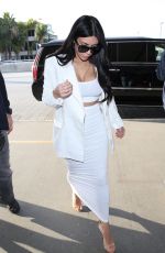 KIM KARDASHIAN Arrives at LAX Airport in Los Angeles 05/09/2015