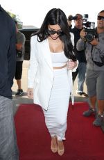 KIM KARDASHIAN Arrives at LAX Airport in Los Angeles 05/09/2015