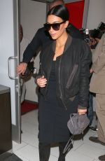 KIM KARDASHIAN Arrives at Los Angeles International Airport 05/01/2015