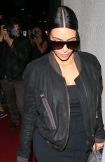 KIM KARDASHIAN Arrives at Los Angeles International Airport 05/01/2015