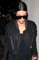 KIM KARDASHIAN Arrives at Los Angeles International Airport 05/01/2015