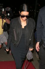 KIM KARDASHIAN Arrives at Los Angeles International Airport 05/01/2015