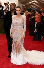 KIM KARDASHIAN at MET Gala 2015 in New York