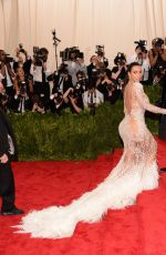 KIM KARDASHIAN at MET Gala 2015 in New York