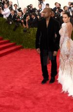 KIM KARDASHIAN at MET Gala 2015 in New York
