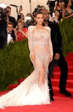 KIM KARDASHIAN at MET Gala 2015 in New York