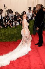 KIM KARDASHIAN at MET Gala 2015 in New York