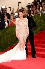 KIM KARDASHIAN at MET Gala 2015 in New York