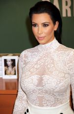 KIM KARDASHIAN at Selfish Book Signing in New York