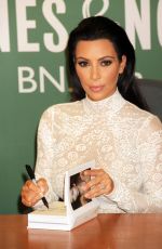 KIM KARDASHIAN at Selfish Book Signing in New York