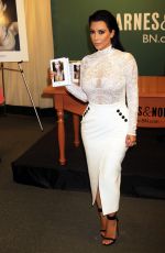 KIM KARDASHIAN at Selfish Book Signing in New York