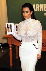 KIM KARDASHIAN at Selfish Book Signing in New York