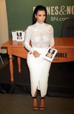 KIM KARDASHIAN at Selfish Book Signing in New York