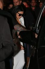 KIM KARDASHIAN Out for Dinner in Sao Paulo 05/10/2015