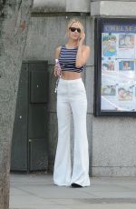 KIMBERLEY GARNER Out Voting in Chelsea