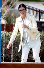 KOURTNEY KARDASHIAN at a Park in Malibu 05/16/2015