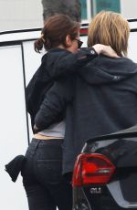 KRISTEN STEWART and Friends Leaves a Restaurant in Los Angeles 05/25/2015