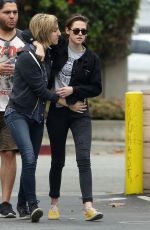 KRISTEN STEWART and Friends Leaves a Restaurant in Los Angeles 05/25/2015