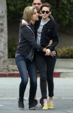 KRISTEN STEWART and Friends Leaves a Restaurant in Los Angeles 05/25/2015