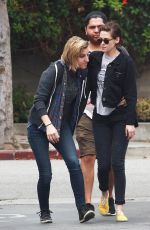 KRISTEN STEWART and Friends Leaves a Restaurant in Los Angeles 05/25/2015