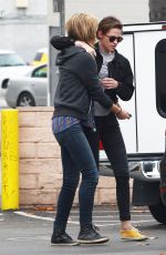 KRISTEN STEWART and Friends Leaves a Restaurant in Los Angeles 05/25/2015