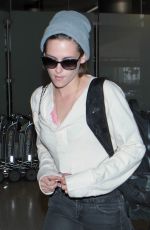 KRISTEN STEWART Arrives at Los Angeles International Airport 05/01/2015