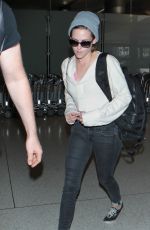 KRISTEN STEWART Arrives at Los Angeles International Airport 05/01/2015