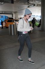 KRISTEN STEWART Arrives at Los Angeles International Airport 05/01/2015