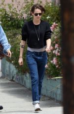 KRISTEN STEWART Out and About in Los Angeles 05/24/2015