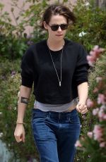 KRISTEN STEWART Out and About in Los Angeles 05/24/2015