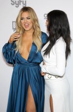 KYLIE JENNER and KHLOE KARDASHIAN at 2015 NBC/Universal Cable Entertainment Upfront in New York