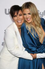 KYLIE JENNER and KHLOE KARDASHIAN at 2015 NBC/Universal Cable Entertainment Upfront in New York