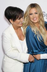 KYLIE JENNER and KHLOE KARDASHIAN at 2015 NBC/Universal Cable Entertainment Upfront in New York