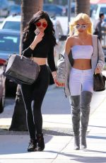 KYLIE JENNER and PIA MIA PEREZ Out and About in West Hollywood 05/28/2015