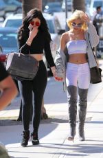 KYLIE JENNER and PIA MIA PEREZ Out and About in West Hollywood 05/28/2015