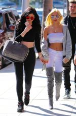 KYLIE JENNER and PIA MIA PEREZ Out and About in West Hollywood 05/28/2015