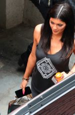 KYLIE JENNER Leaves Pacsun in Santa Monica 05/30/2015