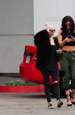 KYLIE JENNER Taking Ppictures at a Private Jet Airport in Los Angeles 05/17/2015