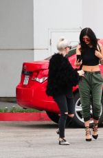 KYLIE JENNER Taking Ppictures at a Private Jet Airport in Los Angeles 05/17/2015