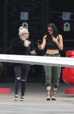 KYLIE JENNER Taking Ppictures at a Private Jet Airport in Los Angeles 05/17/2015