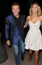 KYM JOHNSON Arrives at Dancing with the Stars Finale After Party in Hollywood