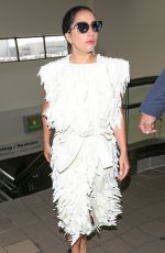 LADY GAGA Arrives Los Angeles International Airport 05/05/2015